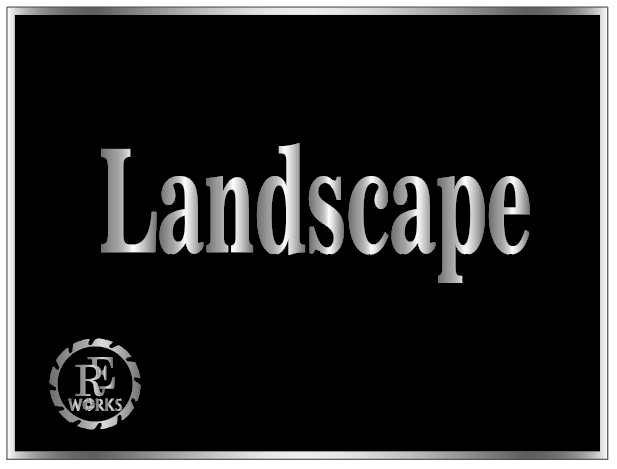 Laser engraved metal plates