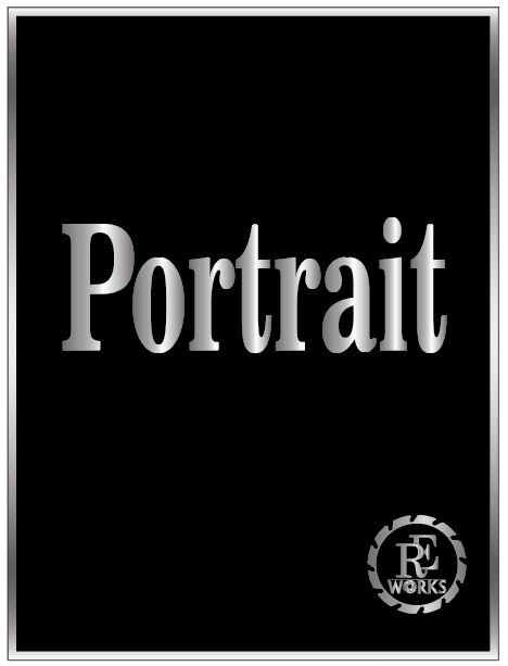 Laser engraved metal plates