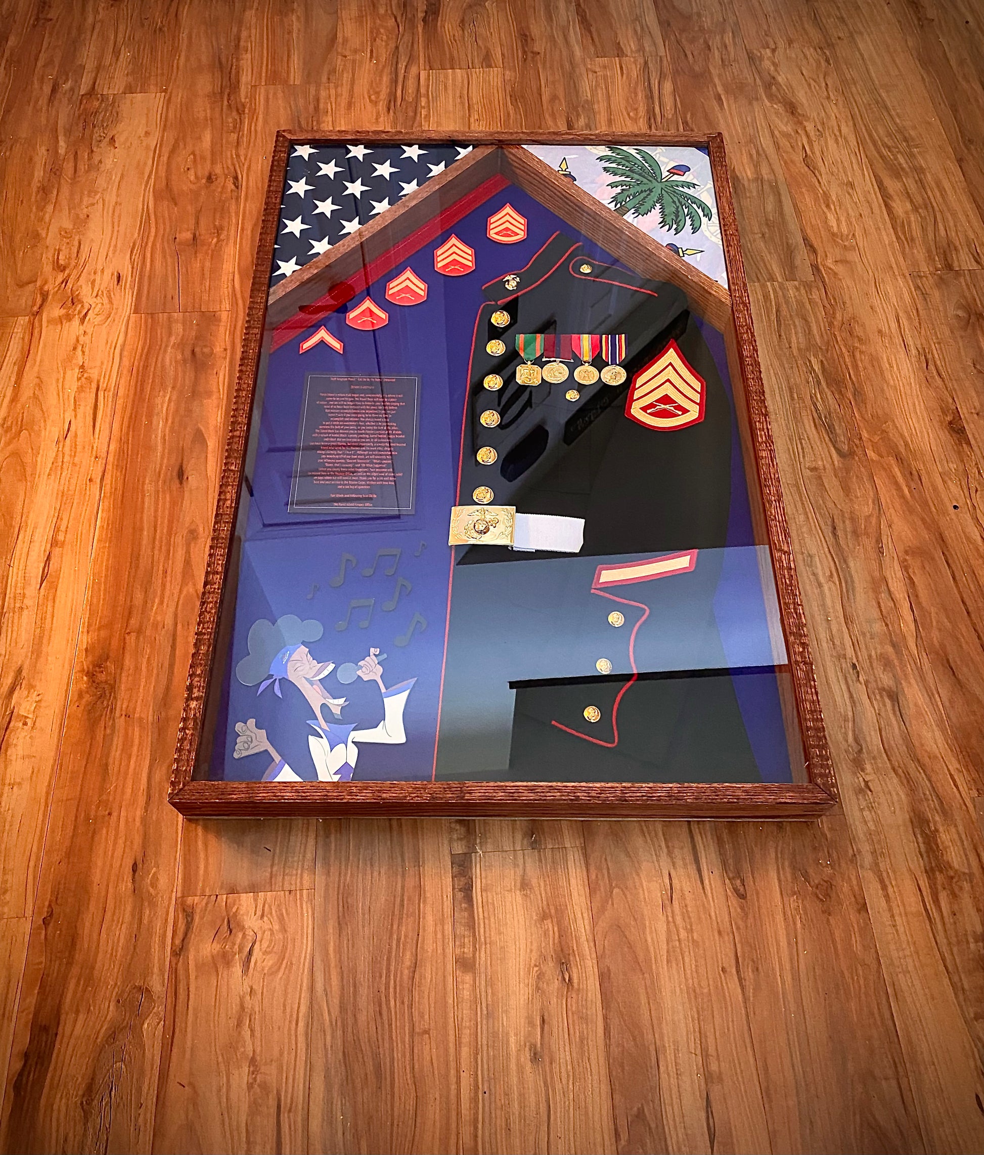 Shadow Box Vest Dress Uniform Shadow Box (Local Pickup Only) – RandE Works LLC