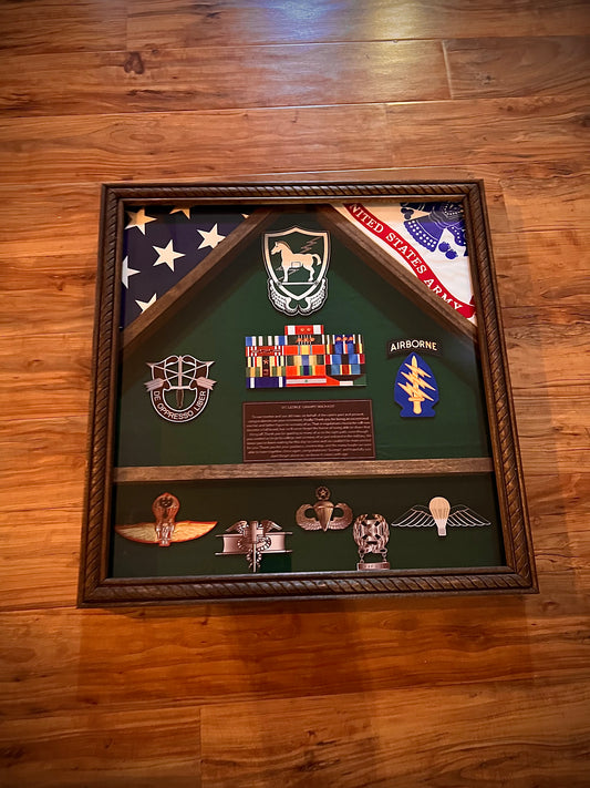 Military Shadow Box