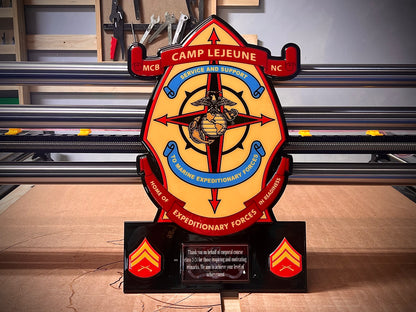 Custom Rank Plaque