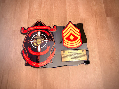 Custom Rank Plaque