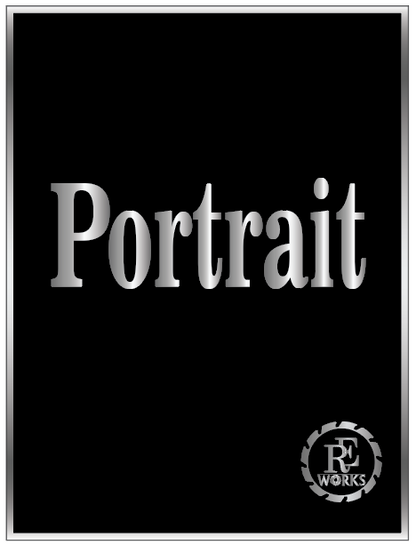Laser engraved metal plates