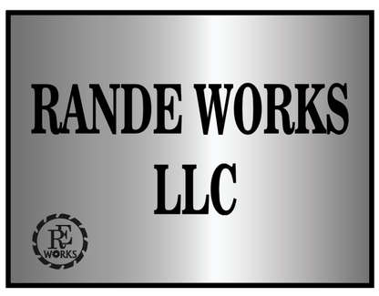 Laser engraved metal plates