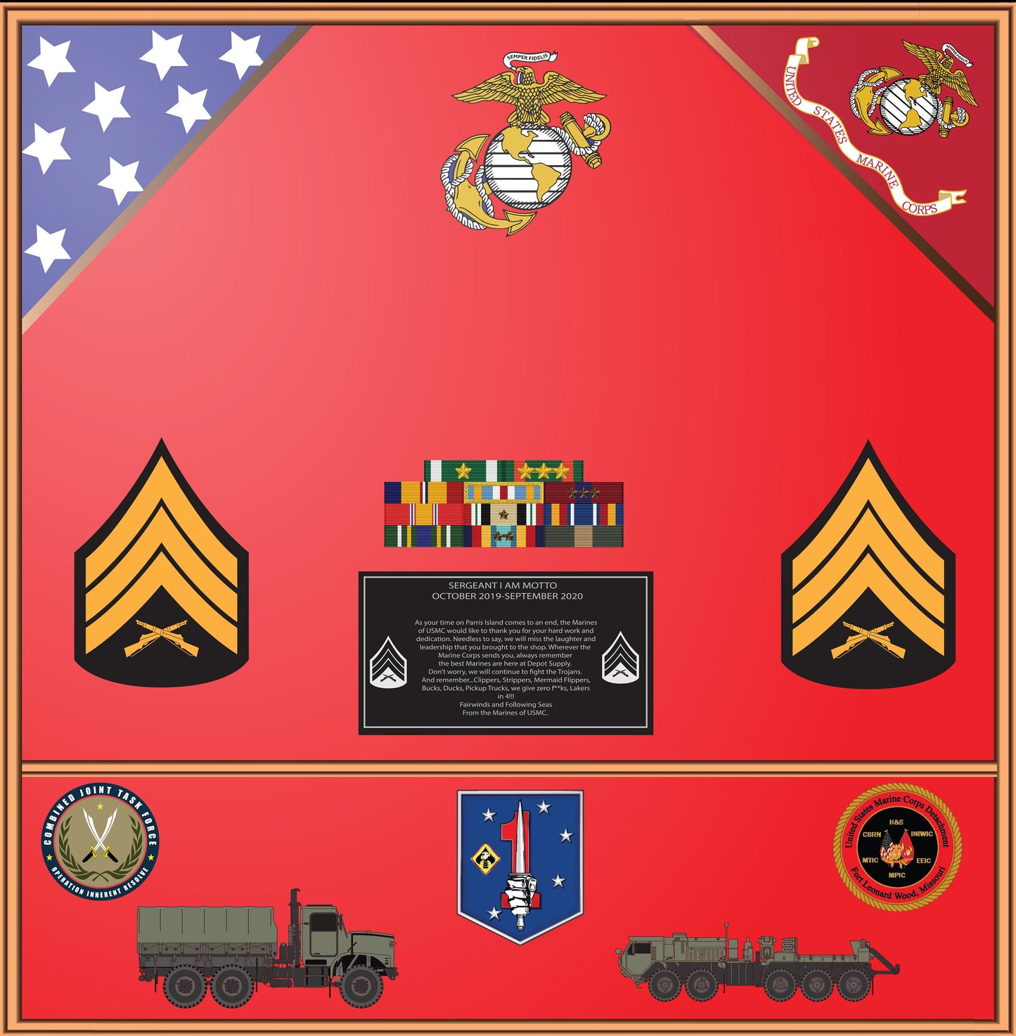 Military Shadow Box