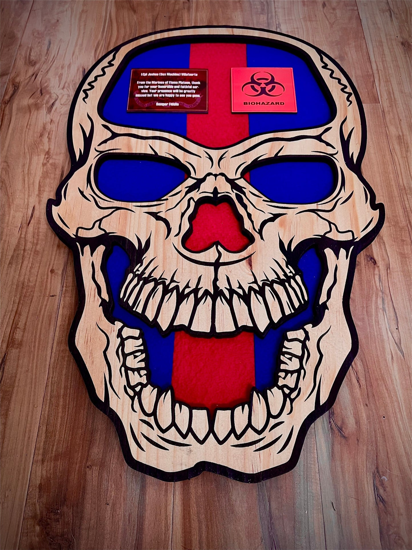 Skull Plaque